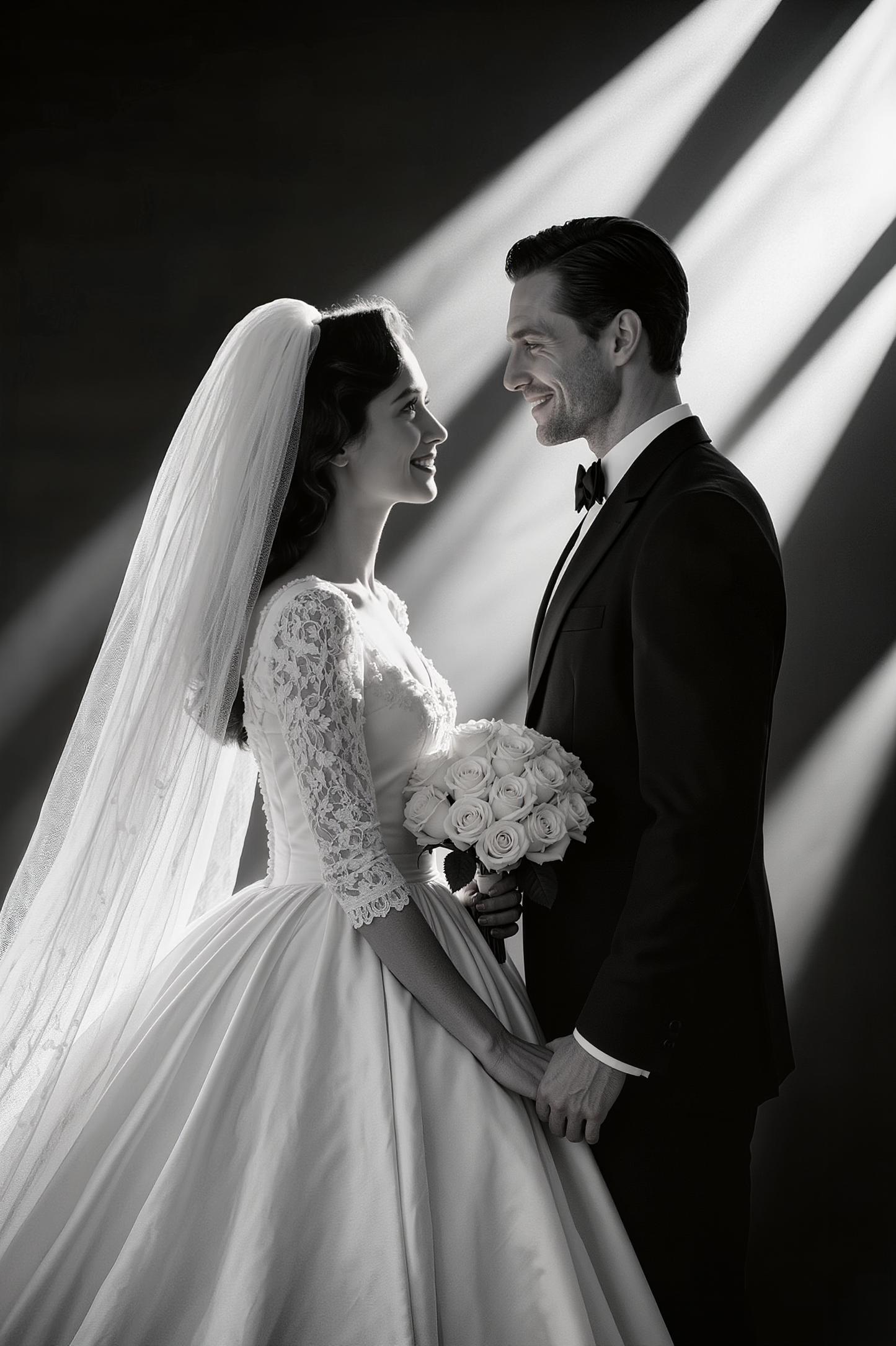 Black & White Wedding Preset – Classic Timeless Tone