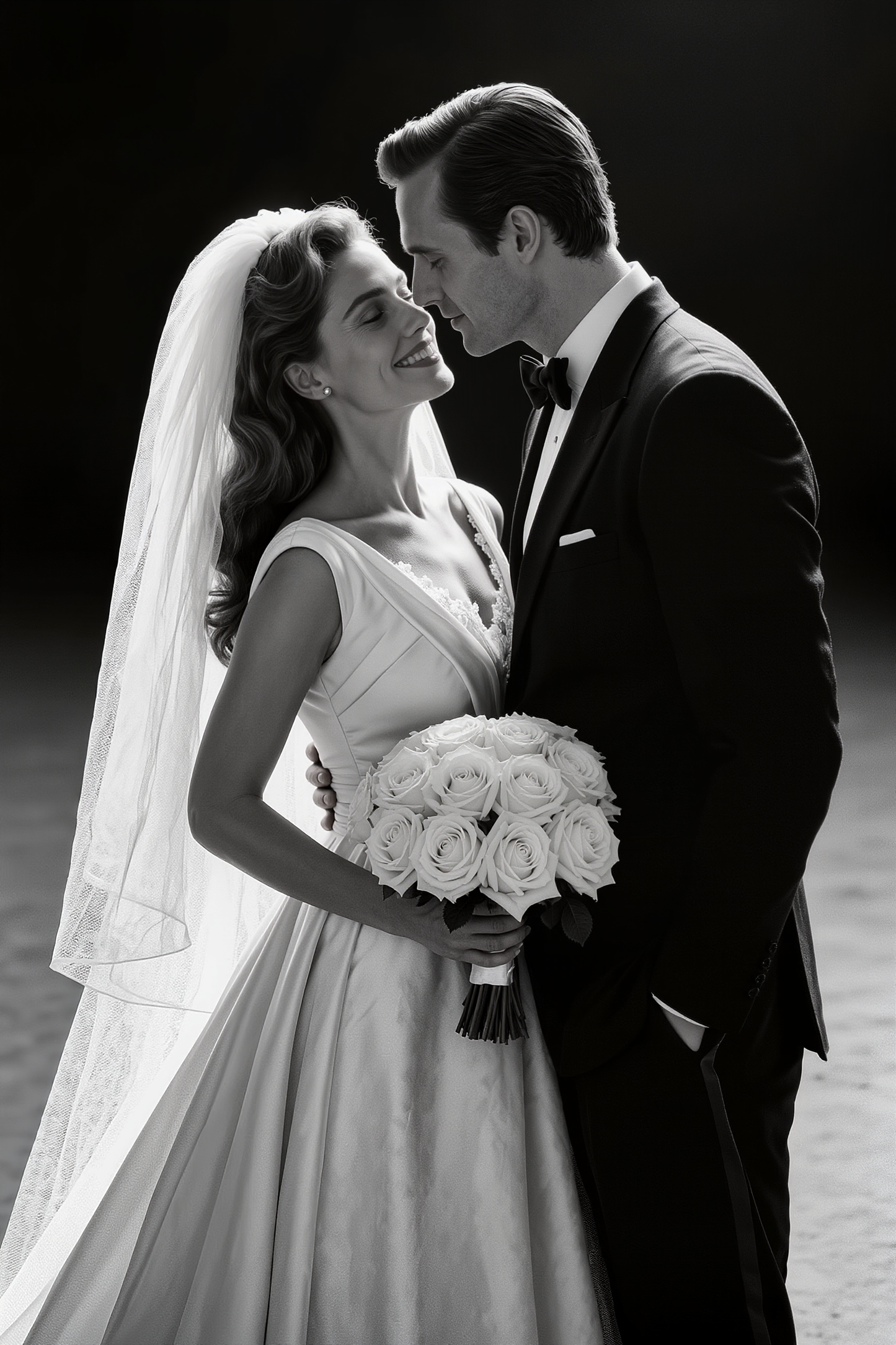 Black & White Wedding Preset – Classic Timeless Tone