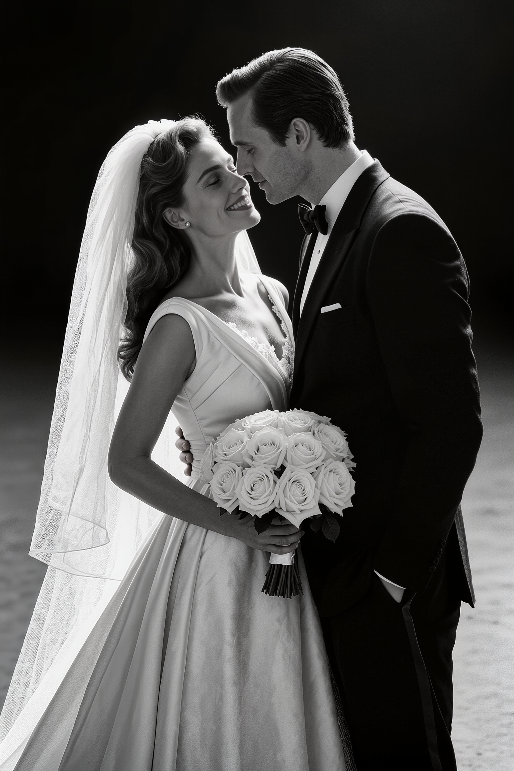 Black & White Wedding Preset – Classic Timeless Tone