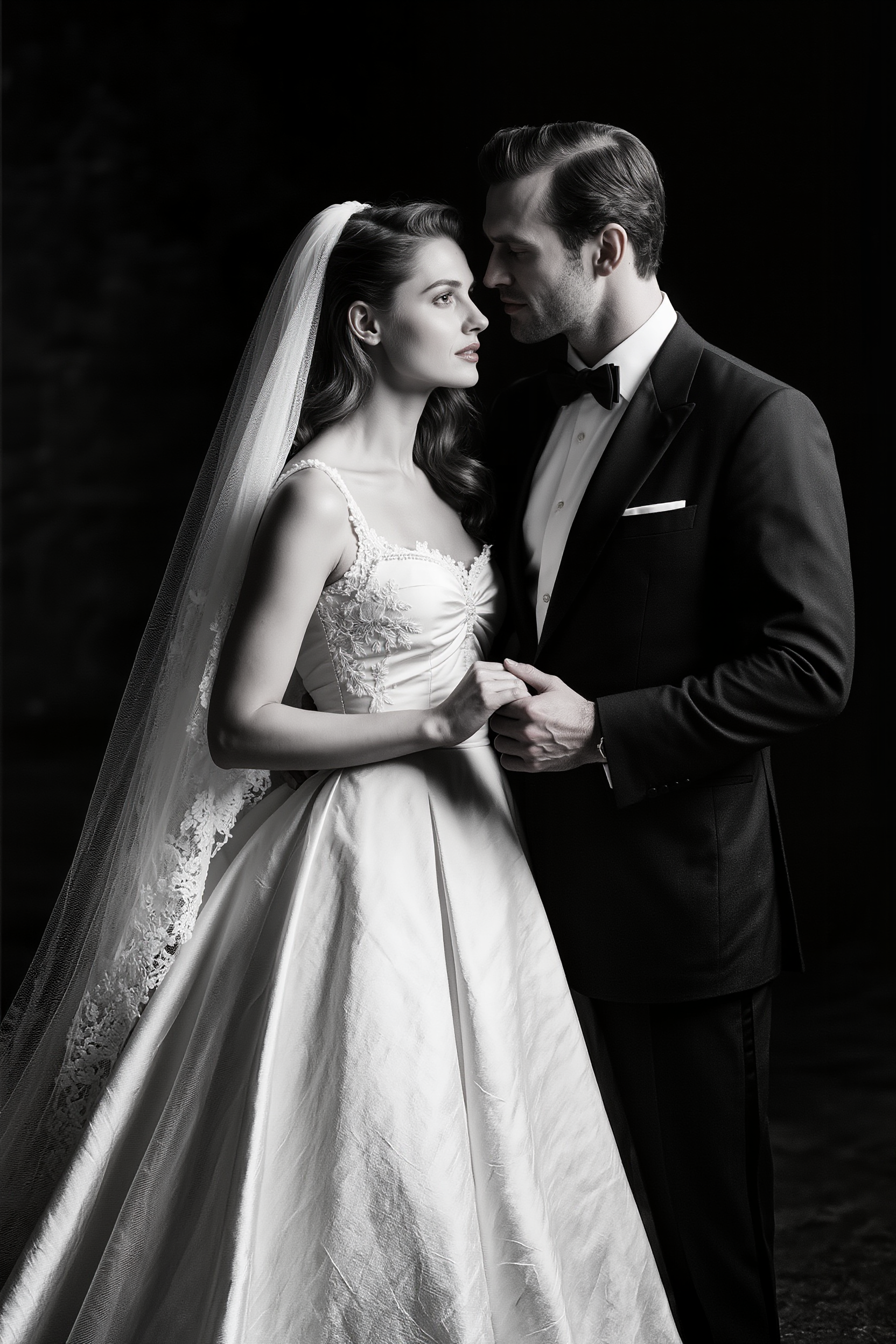 Black & White Wedding Preset – Classic Timeless Tone