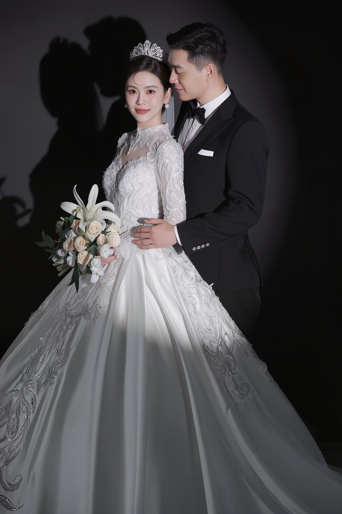 Dark Moody Wedding Preset – Luxury Cinematic Tone