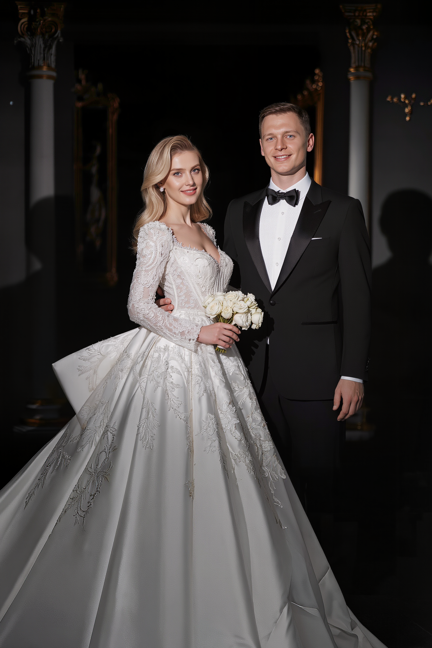 Dark Moody Wedding Preset – Luxury Cinematic Tone