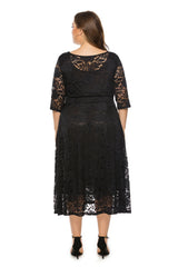 Plus Size Long Sleeve Casual Dress