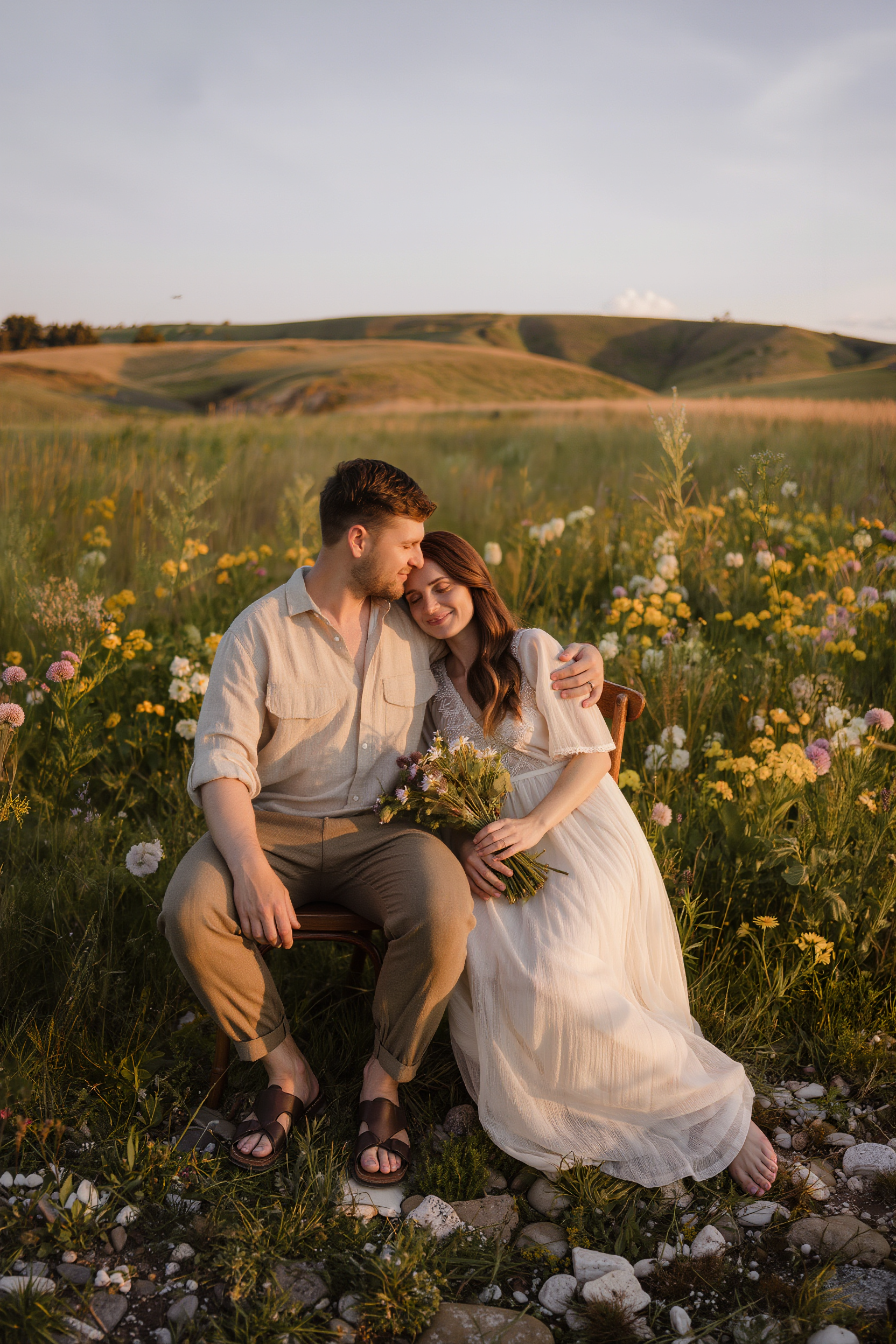Natural Outdoor Wedding Preset – Soft Boho Tone