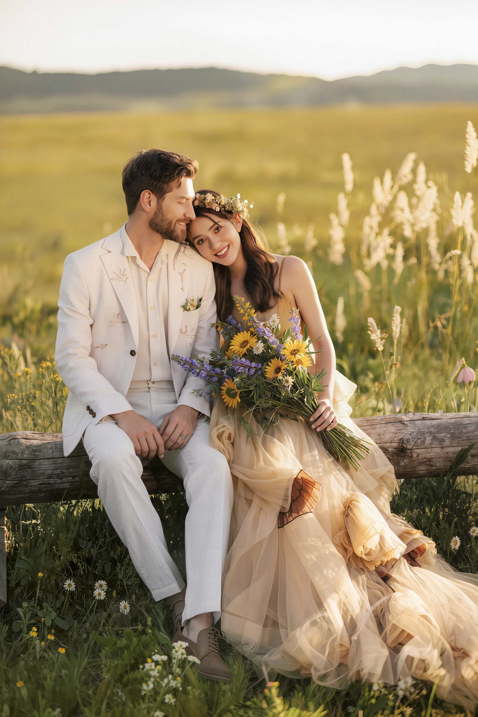 Natural Outdoor Wedding Preset – Soft Boho Tone